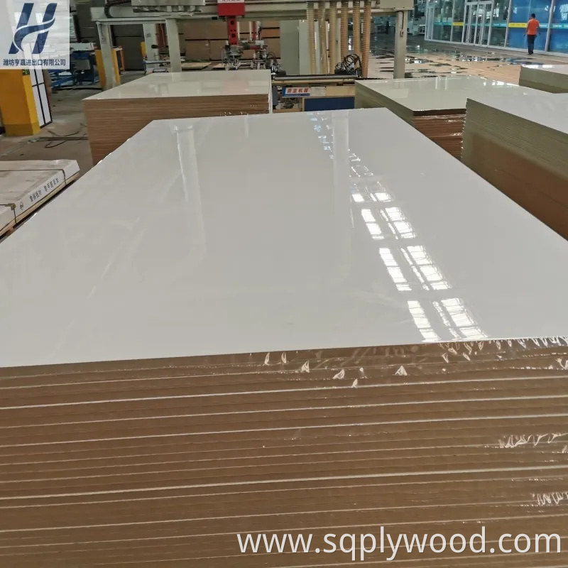 High Quality 18mm High Glossy/Super Matt UV Painted MDF